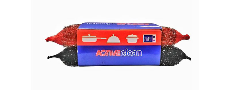 Stainless Steel Scrub Sponge — manufactured by Active Fair Company in Bangladesh